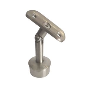 SOPORTE PASAMANOS REDONDO AJUSTABLE 42,4MM