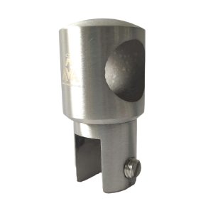 CLIP PASADOR 19MM SATINADO
