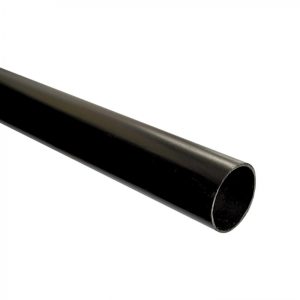 TUBO REDONDO DE 19MM NEGRO MATE